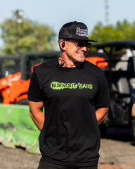 Lime Green Burnout Wars T-Shirt