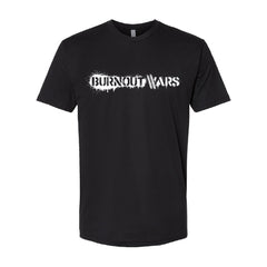 White Burnout Wars Logo Tee